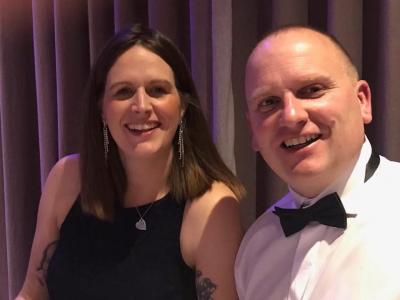 Congratulations to Neil and Nicky Halford